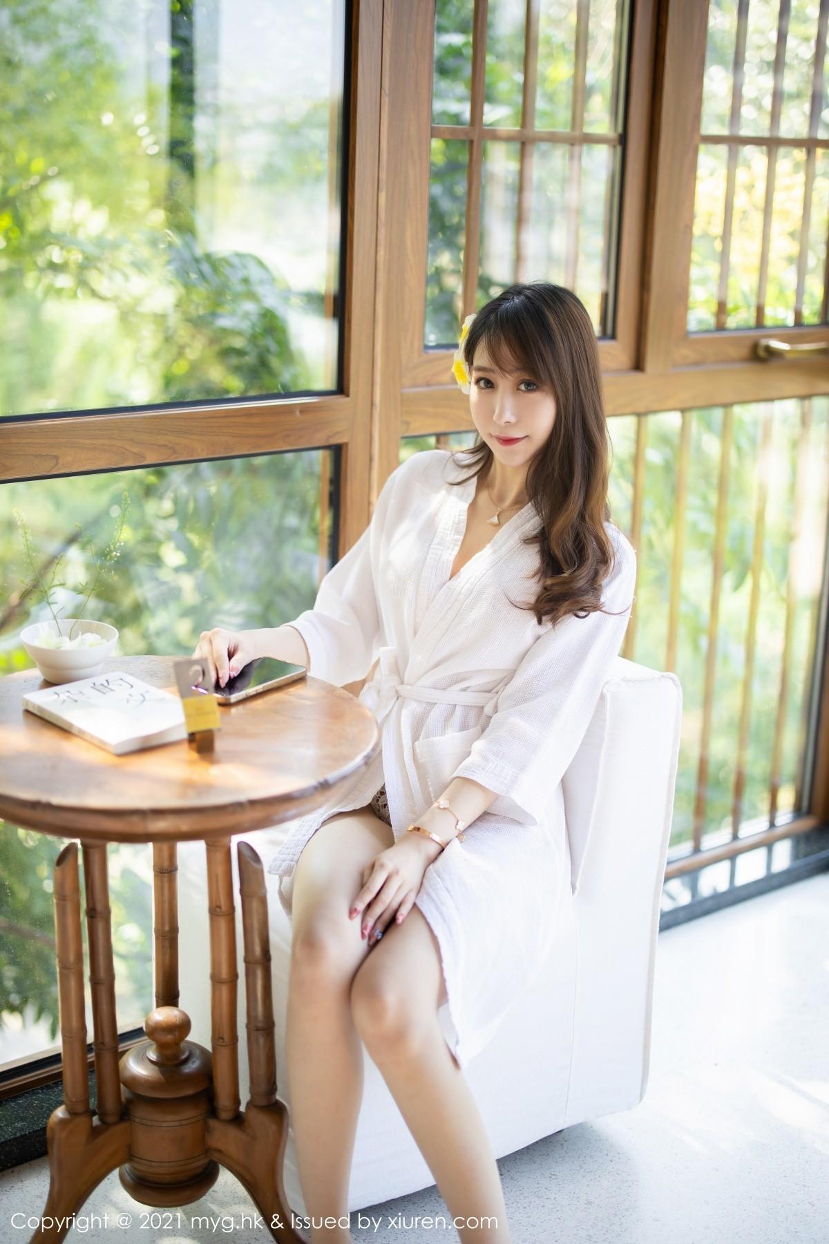 水水er长三角旅拍轻透白色镂空服饰秀丰满身材绝美写真58P