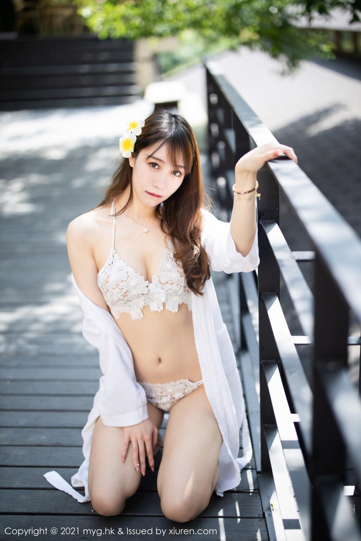 水水er长三角旅拍轻透白色镂空服饰秀丰满身材绝美写真58P 9